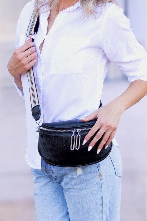 Genuine Leather Sling Bag | Daverri Fashions