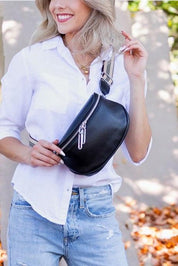 Genuine Leather Sling Bag | Daverri Fashions