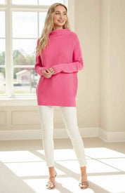 Blue Ivy Slouch Neck Dolman Sleeve Sweater | Sweaters Daverri Fashions