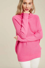 Blue Ivy Slouch Neck Dolman Sleeve Sweater | Sweaters Daverri Fashions