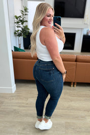 Judy Blue High Rise Control Top Skinny Jeans | Bottoms Daverri Fashions