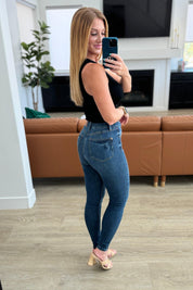 Judy Blue High Rise Control Top Skinny Jeans | Bottoms Daverri Fashions