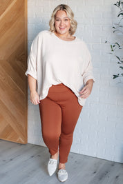 Ivory Thoughts Chenille Blouse | Tops Daverri Fashions