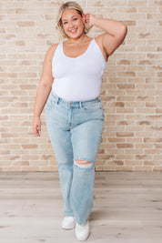 Judy Blue High Rise 90's Straight Jeans | Jeans Daverri Fashions