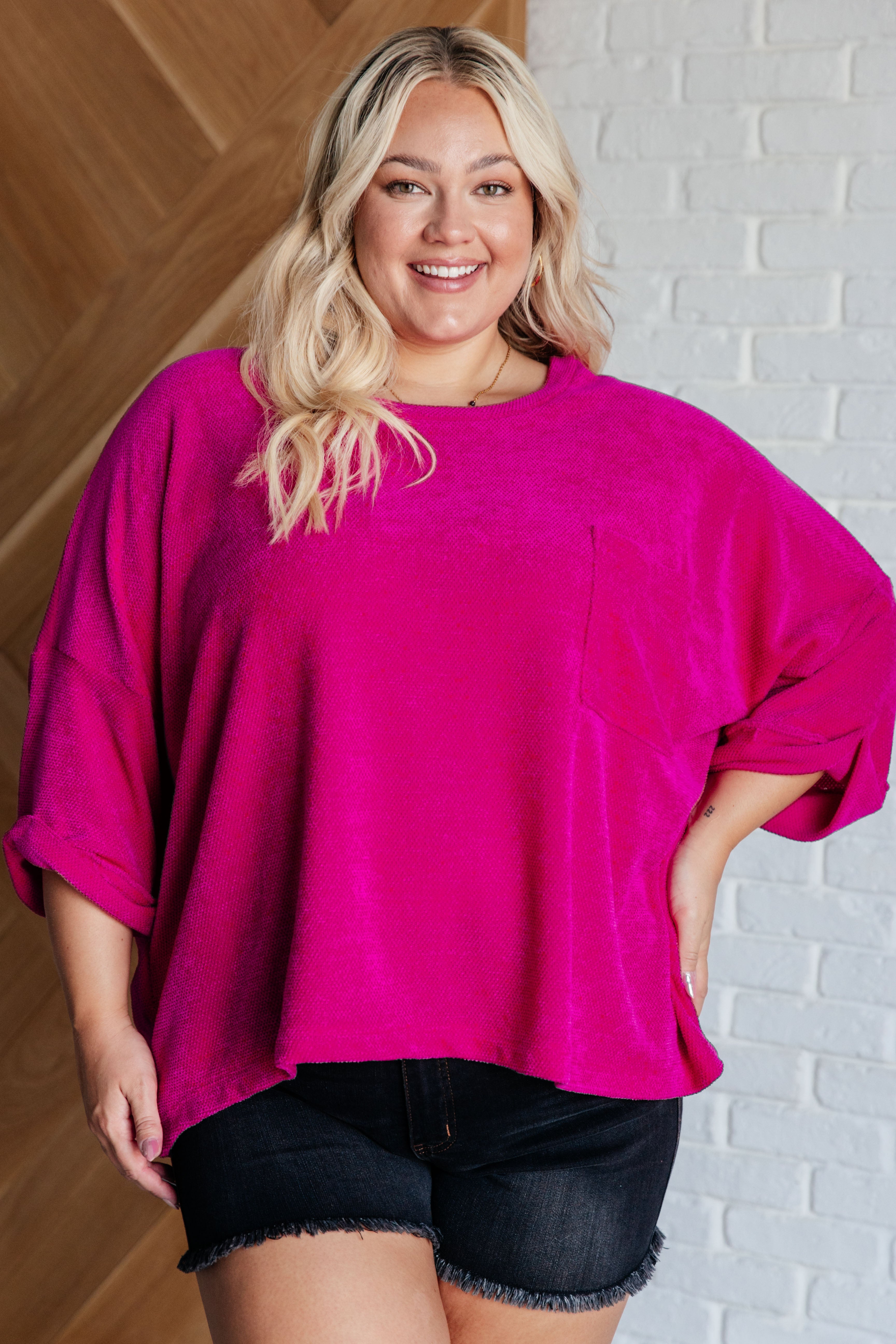 White Birch Chenille Blouse | Blouses Daverri Fashions