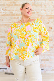 Emily Wonder Off Shoulder Bell Sleeve Blouse | Blouses Daverri Fashions