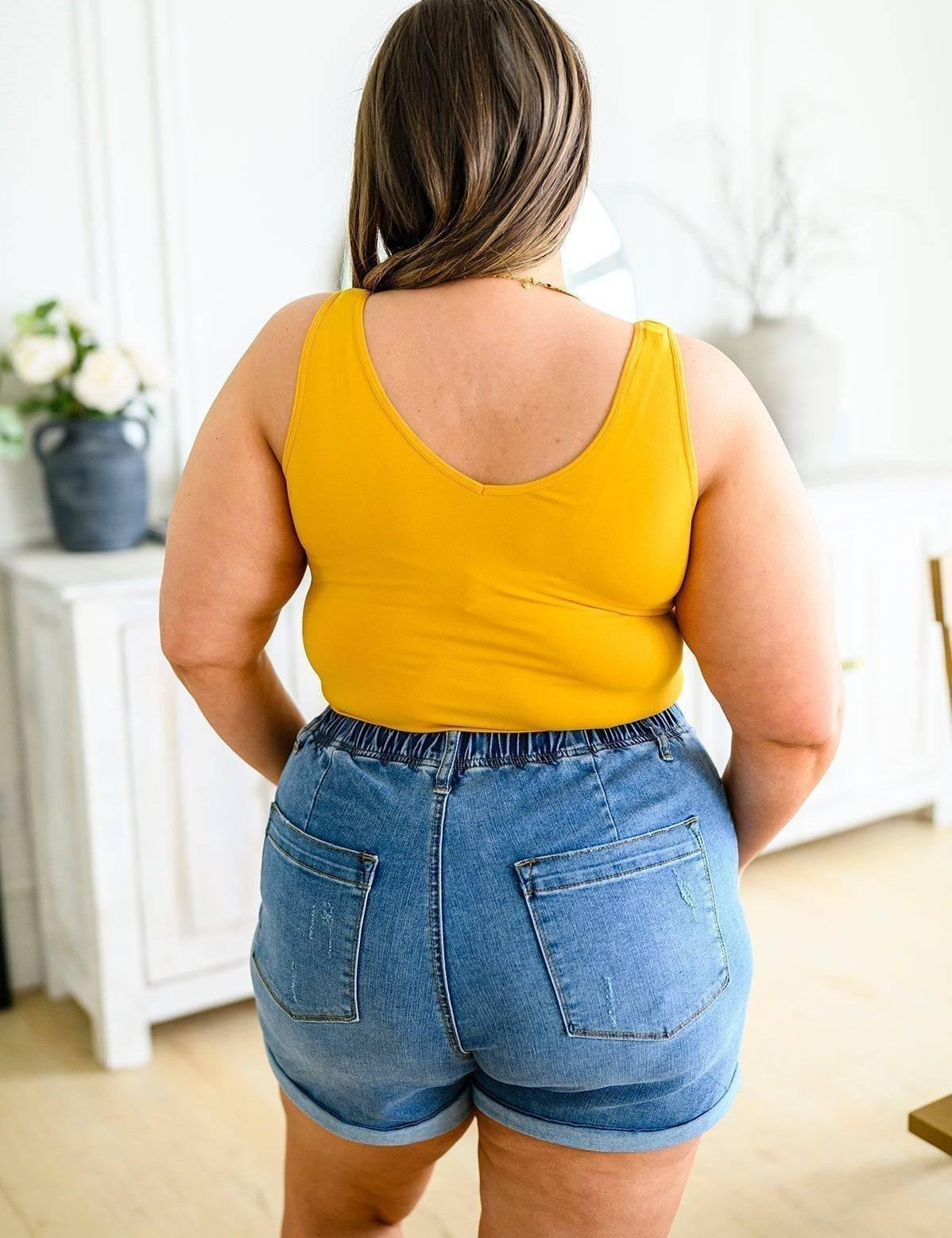 Reversible Longline Tank Top | Tank Tops Daverri Fashions