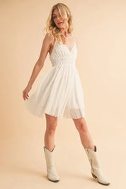 Aemi+Co Lace Detail Mini Cami Dress | Daverri Fashions