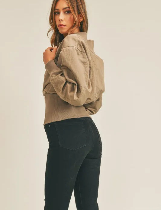 MABLE Long Sleeve Two Way Jacket | Daverri Fashions