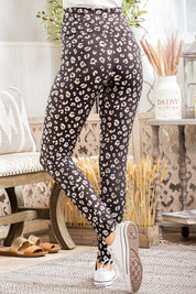 Heimish Full Size Leopard High Waist Leggings | Daverri Fashions