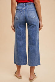 Annie Wear High Rise Wide Leg Jeans | Jeans Daverri Fashions