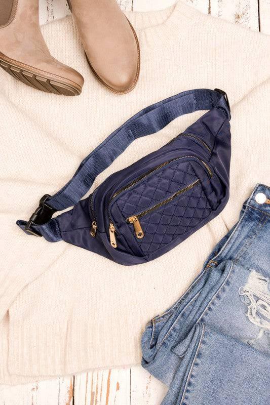 Quilted crossbody sling bag | Handbags Daverri Fashions