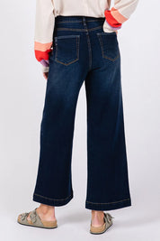 SAGE + FIG High Waist Wide Leg Jeans | Jeans Daverri Fashions
