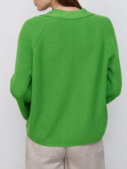 Raglan Sleeve Button Down Cardigan | Cardigans Daverri Fashions