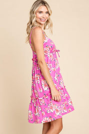 Culture Code Full Size Floral Ruffled Cami Dress | Cami Dresses Daverri Fashions