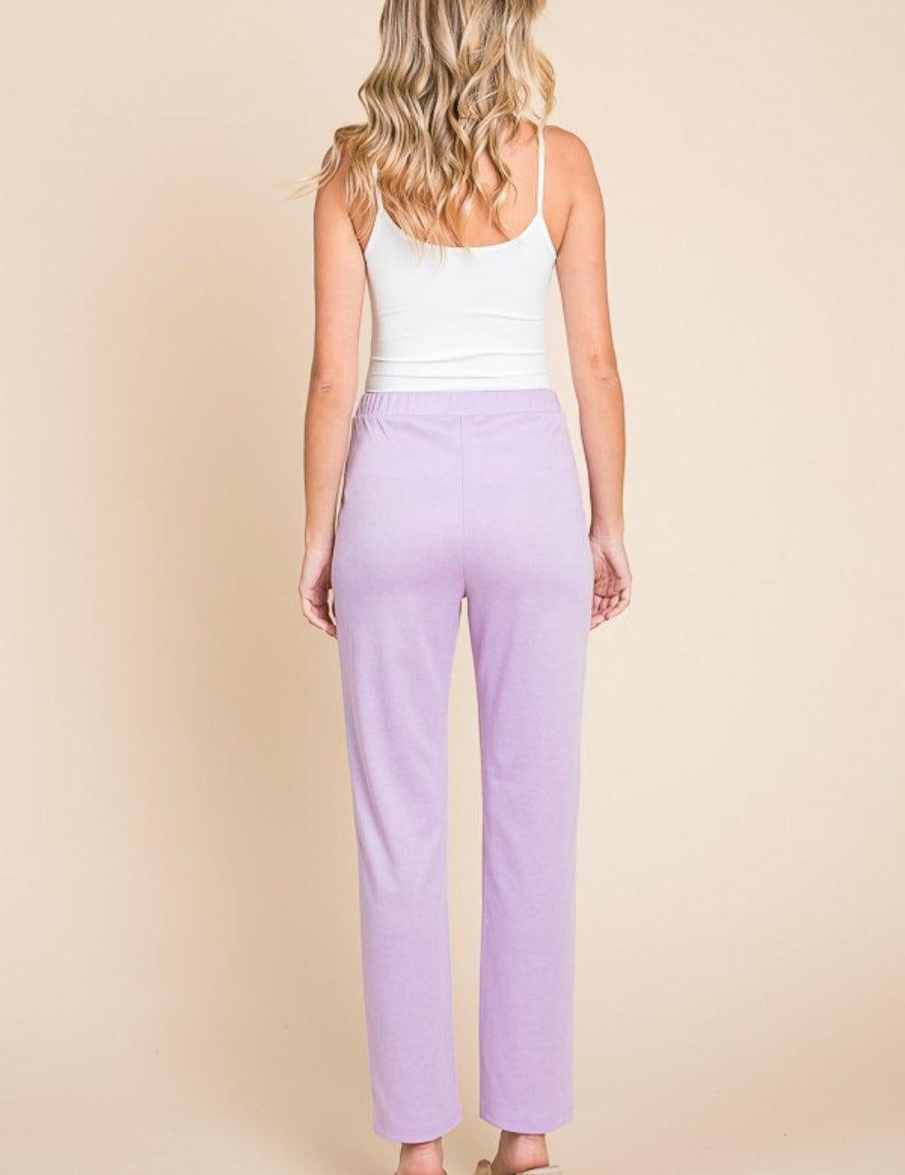 Culture Code Full Size Pin Tuck Detail Slim Pants | Pants Daverri Fashions