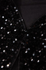 Sequin Round Neck Long Sleeve Blouse | Blouses Daverri Fashions