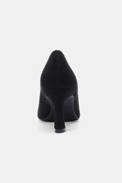Beast Fashion Faux Suede Point Toe Pumps | Heels Daverri Fashions