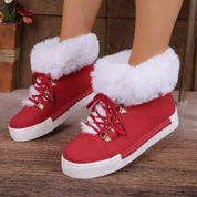 Round Toe Platform Boots | Boots Daverri Fashions