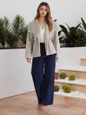 One Button Long Sleeve Cardigan | Cardigans Daverri Fashions