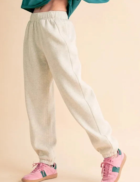 Aemi+Co Drawstring Elastic Waist Joggers | Joggers Daverri Fashions