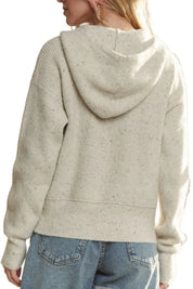 ADORA Hoodie Relaxed Fit Ribbed Cuffs Sweater Cardigan | Cardigans Daverri Fashions