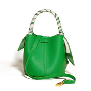 Bria Genuine Leather Bucket Bag | Handbags Daverri Fashions