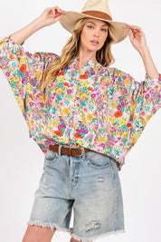 SAGE + FIG Button Down Floral Shirt | Shirts Daverri Fashions