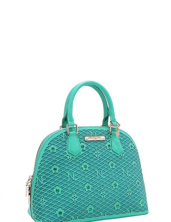 Gracie Dome Satchel | Handbags Daverri Fashions