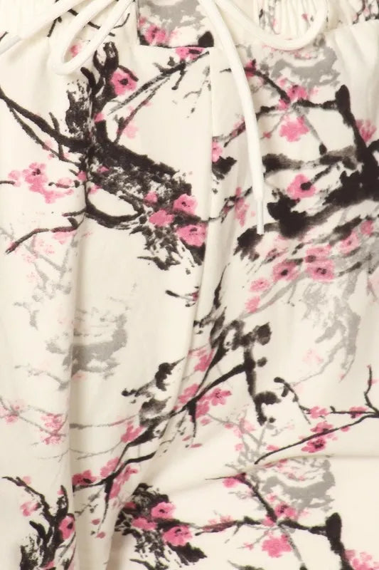 Leggings Depot Buttery Soft Printed Joggers with Drawstring | Daverri Fashions