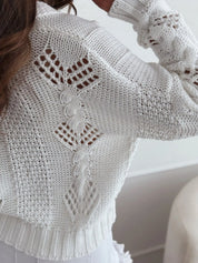 Button Up V-Neck Cardigan | Cardigans Daverri Fashions