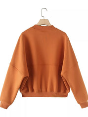 Zip Up Top and Drawstring Pants Two-Piece Set | Loungewear Sets Daverri Fashions