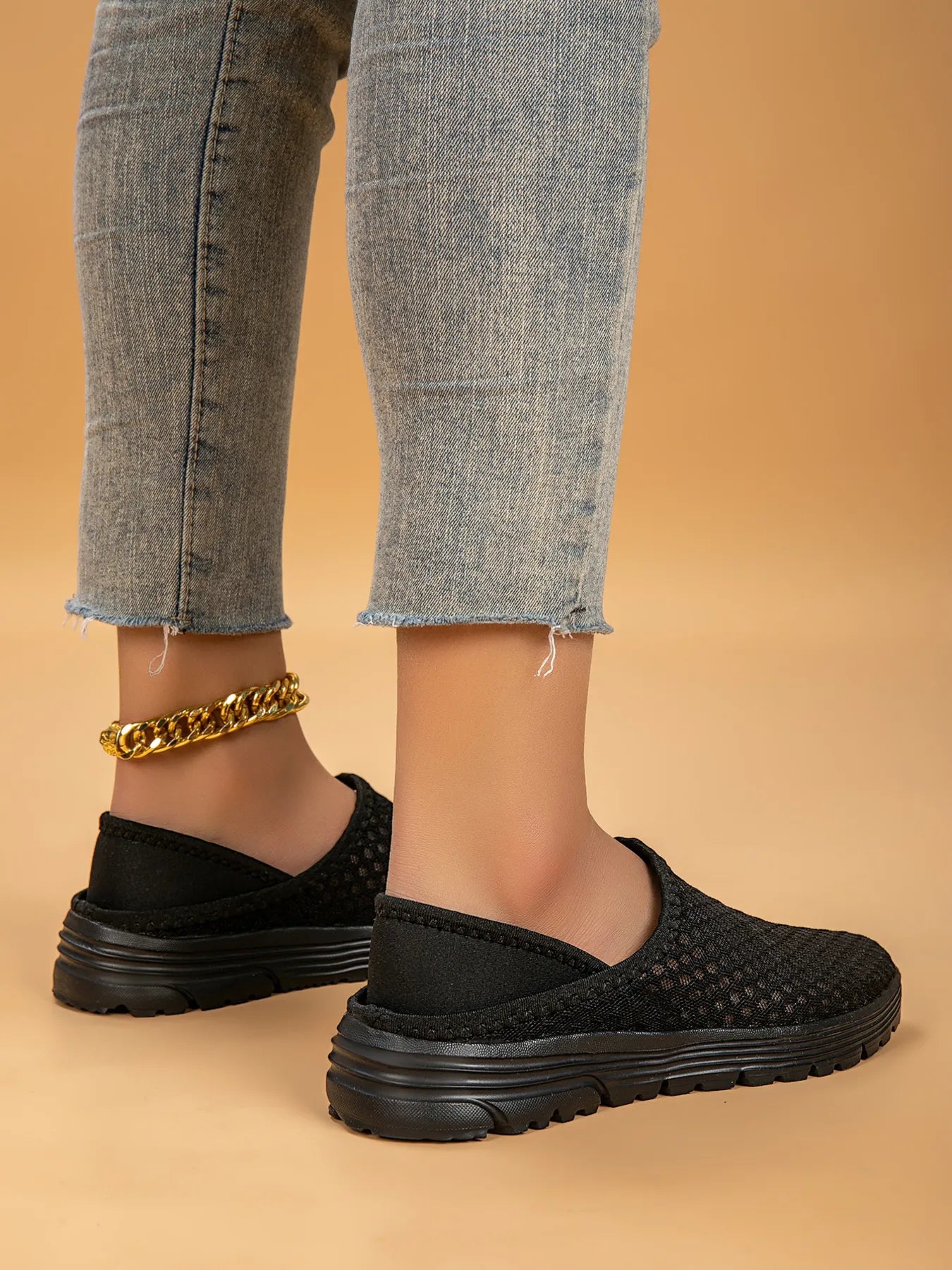 Breathable Mesh Slip-Ons | Sneakers Daverri Fashions