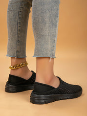 Breathable Mesh Slip-Ons | Sneakers Daverri Fashions