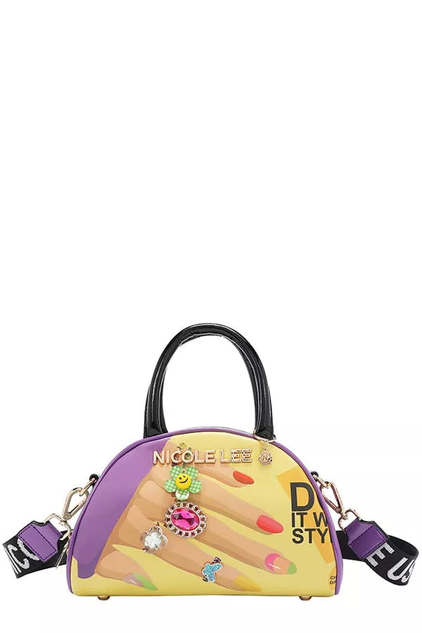 Nail Polish Mini Dome Handbag | Handbags Daverri Fashions