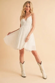 Aemi+Co Lace Detail Mini Cami Dress | Daverri Fashions
