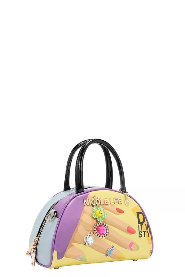 Nail Polish Mini Dome Handbag | Handbags Daverri Fashions