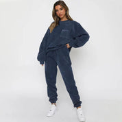 Corduroy Loungewear Set | Loungewear Sets Daverri Fashions