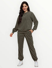 Corduroy Loungewear Set | Loungewear Sets Daverri Fashions