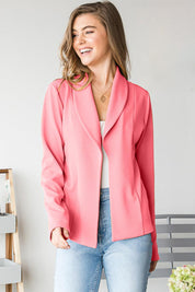 Heimish Open Front Long Sleeve Blazer | Daverri Fashions