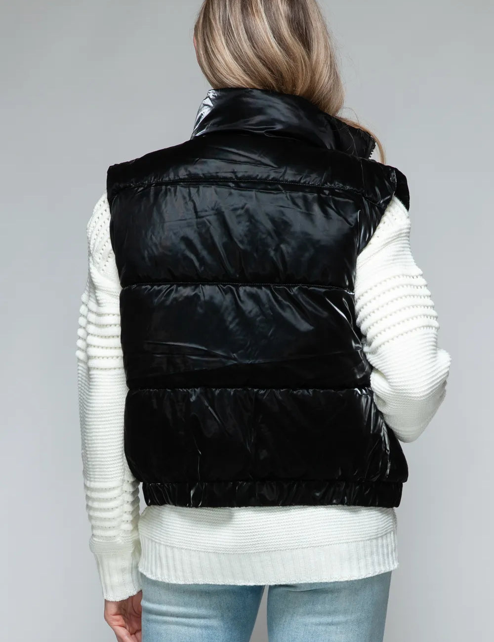 Snobbish Fine Fur Lining Quilted Vest | Vest Jackets Daverri Fashions
