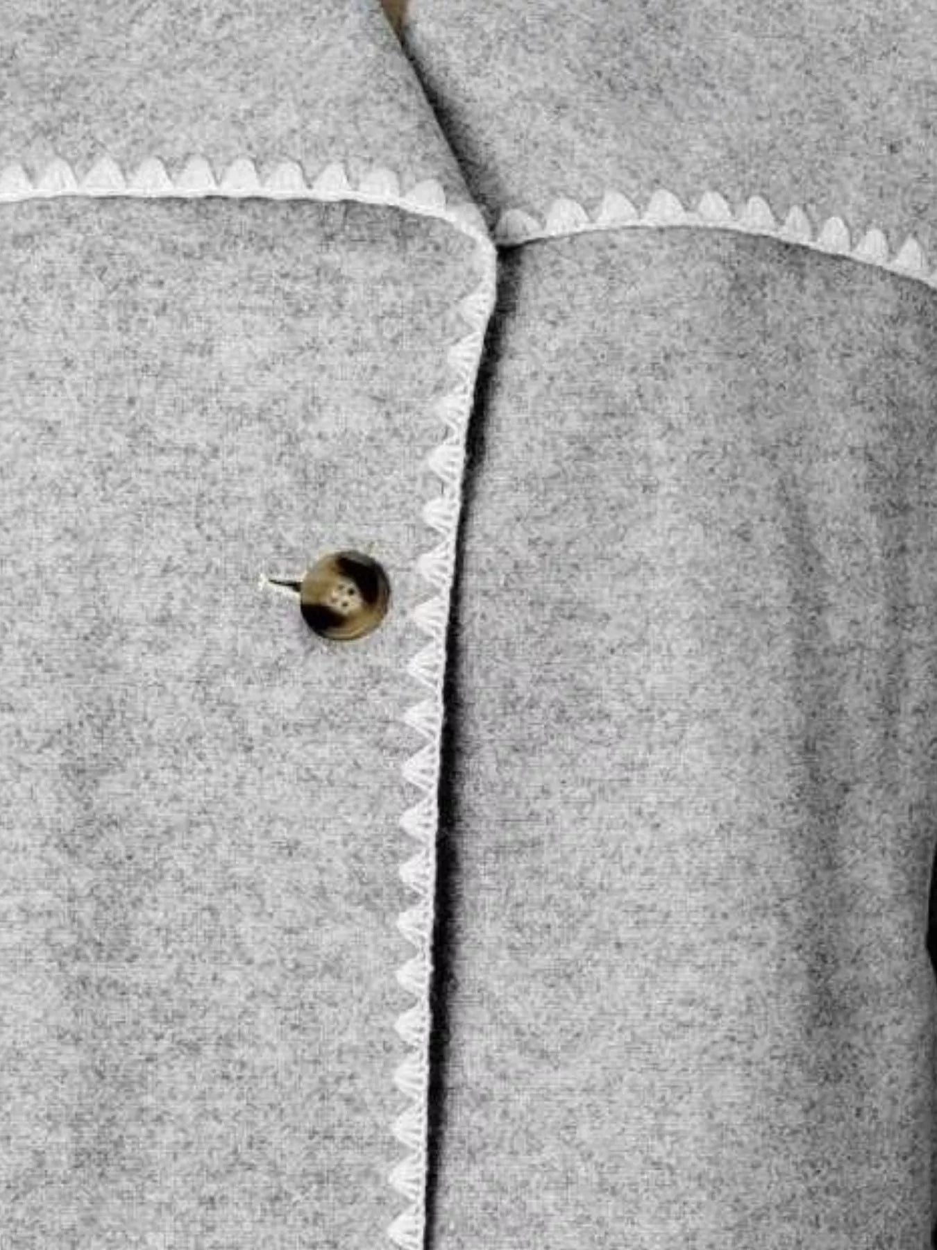 One Button Long Sleeve Cardigan | Cardigans Daverri Fashions