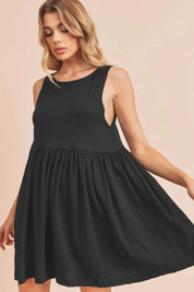 Aemi + Co Round Neck Mini Tank Dress | Daverri Fashions