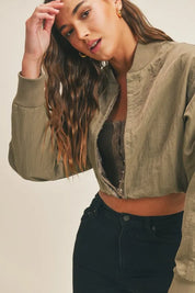 MABLE Long Sleeve Two Way Jacket | Daverri Fashions