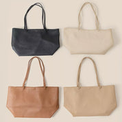 Fame Soft Solid Color Tote Bag | Tote Bags Daverri Fashions