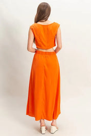 HYFVE Sleeveless Top and Maxi Skirt Set | Outfit Sets Daverri Fashions
