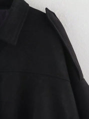 Zip Up Oversized Jacket | Jackets Daverri Fashions