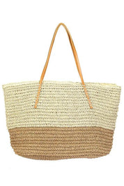 Fame Straw Braided Beach Tote Bag | Tote Bags Daverri Fashions