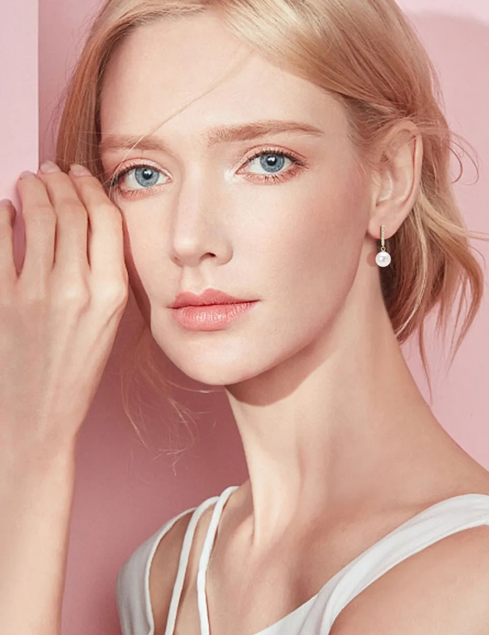 925 Sterling Silver Freshwater Pearl Earrings | Sterling Silver Earrings Daverri Fashions