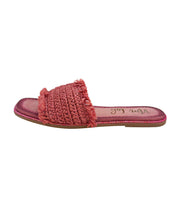 Juana Woven Sandals in Pink | Sandals Daverri Fashions
